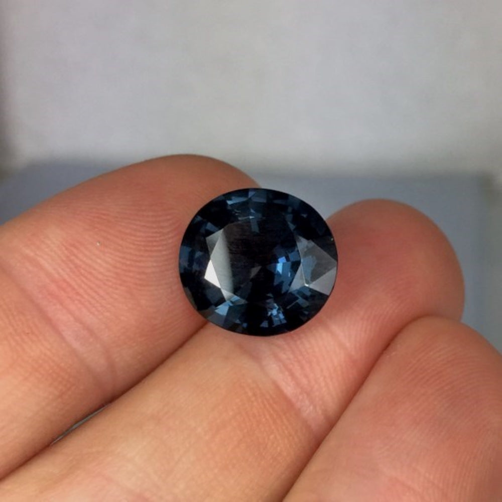 Huge! Deep Blue Natural Burmese Spinel 8.91 carats GL
