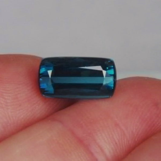 True Blue! Indicolite Tourmaline Afghanistan 4.65 ct GL