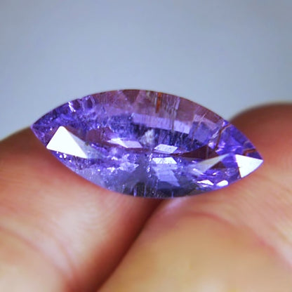 Unheated Purple Paraiba Tourmaline Mozambique 7.45 Carat GL