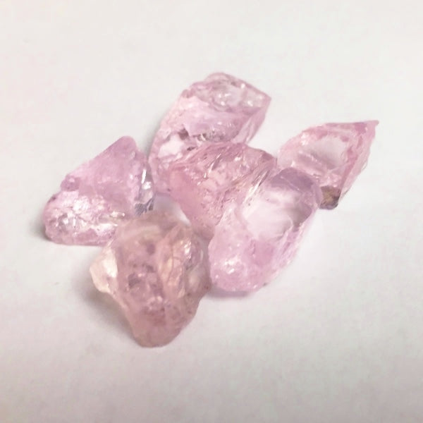 Pure Pink! Morganite Facet Rough Nigeria 30.50 Carats
