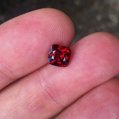 Crimson Red! Natural Burmese Spinel 1.25 Carat