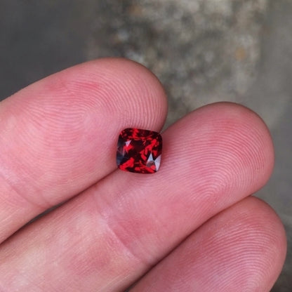 Crimson Red! Natural Burmese Spinel 1.25 Carat