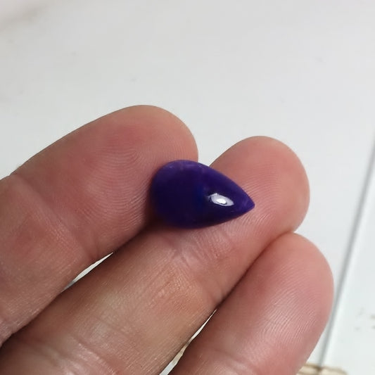 Gem! Rare Plum Color Gel Sugilite Cabochon Africa 4.21 ct GL