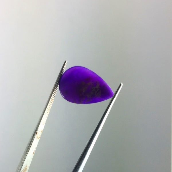 Gem! Rare Plum Color Gel Sugilite Cabochon Africa 4.21 ct GL