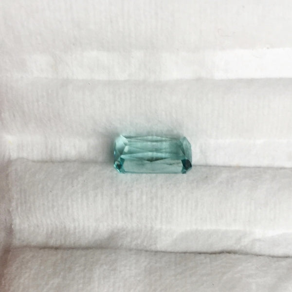 Natural Grandidierite — 1.91 ct, Madagascar, Scissor Cut Emerald (GL)