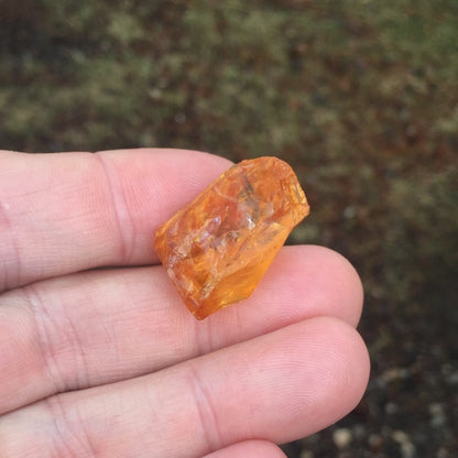 Old Stock! Top Crystal Citrine Facet Rough Brazil 42.02 Carat