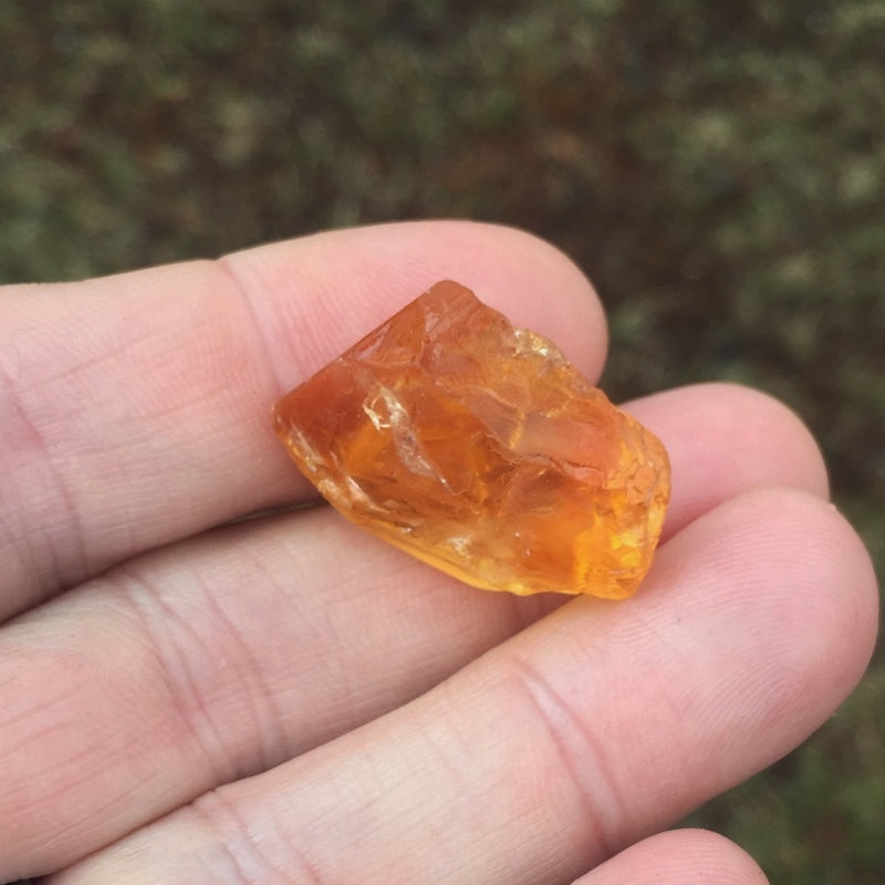 Old Stock! Top Crystal Citrine Facet Rough Brazil 42.02 Carat