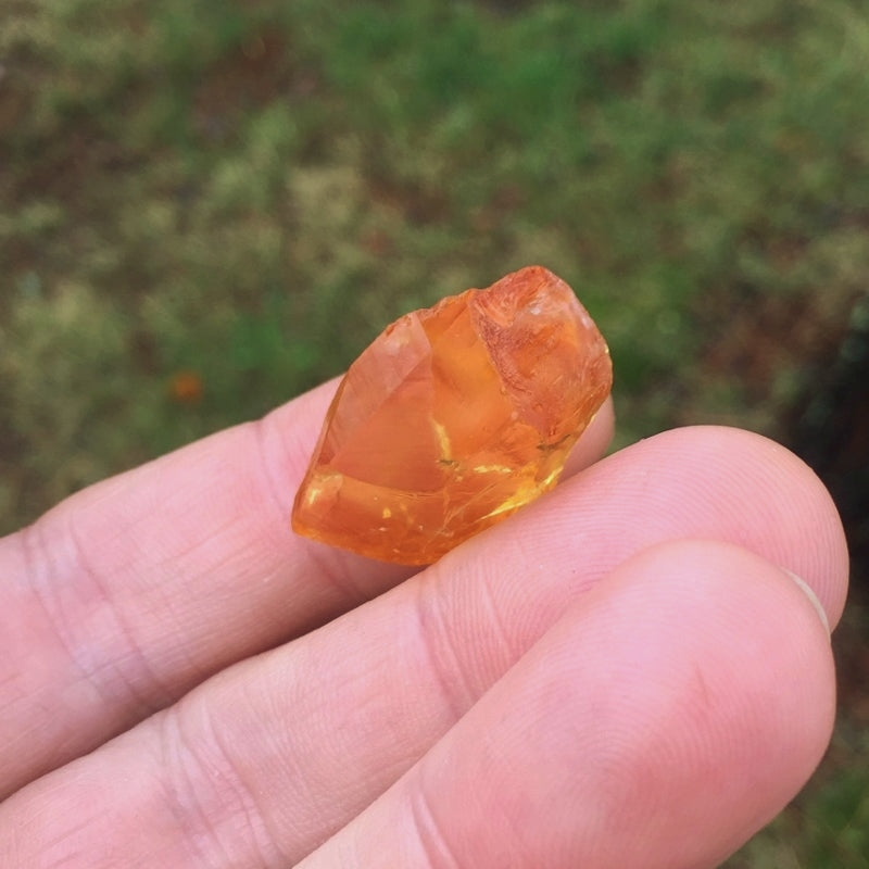 Old Stock! Top Crystal Citrine Facet Rough Brazil 42.02 Carat