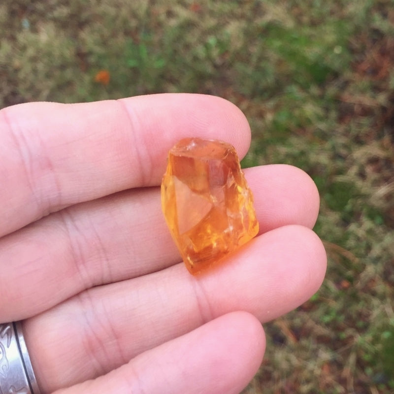 Old Stock! Top Crystal Citrine Facet Rough Brazil 42.02 Carat