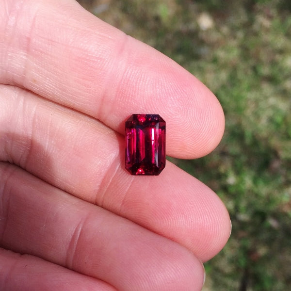 Color! Old Stock Rubellite Red Tourmaline Brazil 5.38ct GL