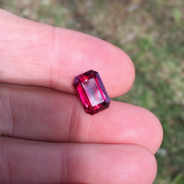 Color! Old Stock Rubellite Red Tourmaline Brazil 5.38ct GL
