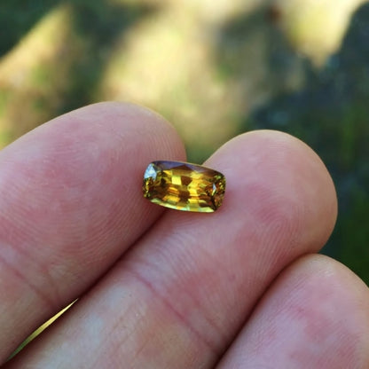 Multi Color Fire! Natural Sphene Pakistan 1.73 ct