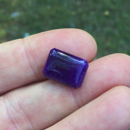 Gem! Rare Fine Color Sugilite Cabochon Africa 9.40 ct GL