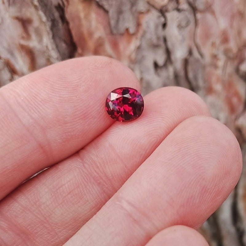 Crimson Red! Natural Burmese Spinel 1.74 Carat GL