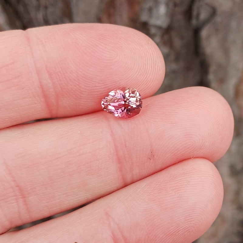 Baby Pink! Natural Tourmaline Afghanistan 1.75 ct GL