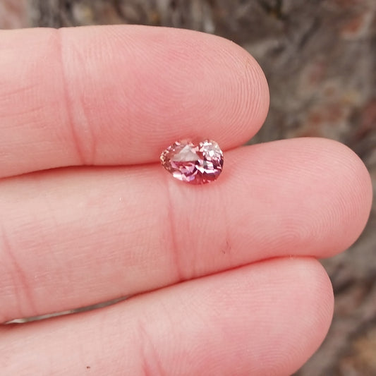 Baby Pink! Natural Tourmaline Afghanistan 1.75 ct GL