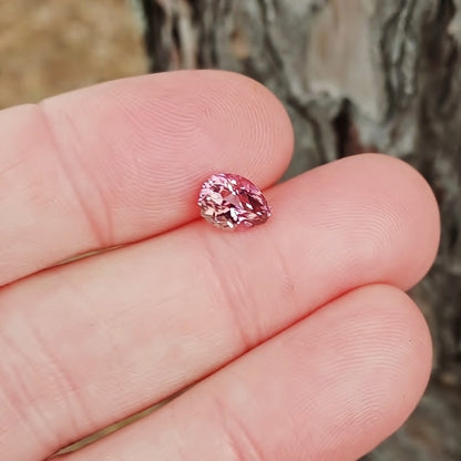 Baby Pink! Natural Tourmaline Afghanistan 1.75 ct GL