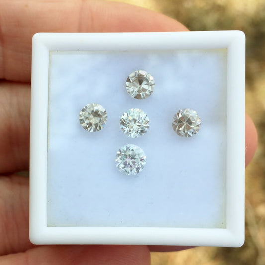 Brilliant! Harts Range Australia Natural Zircon 3.85 Carat Lot