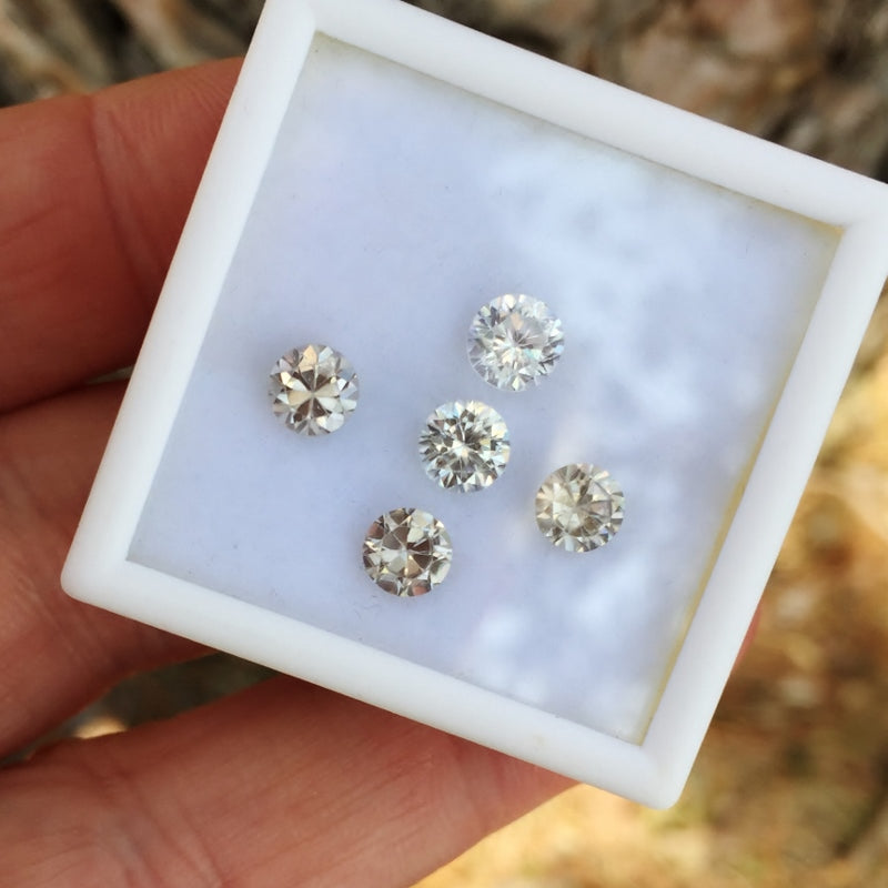 Brilliant! Harts Range Australia Natural Zircon 3.85 Carat Lot