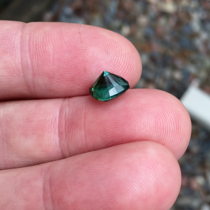 USA Cut! Blue Green Tourmaline Namibia 2.83 Carat GL
