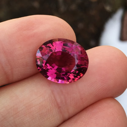 Big! Rich Color Pink Tourmaline Nigeria 9.37 ct