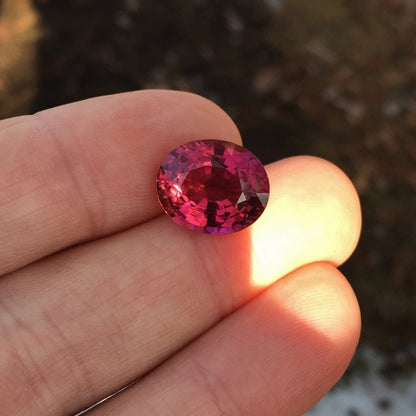 Big! Rich Color Pink Tourmaline Nigeria 9.37 ct