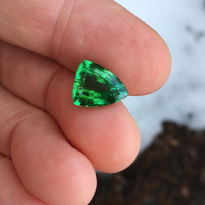 Fine Color & Bright! Kelly Green Tourmaline Brazil 4.86 ct