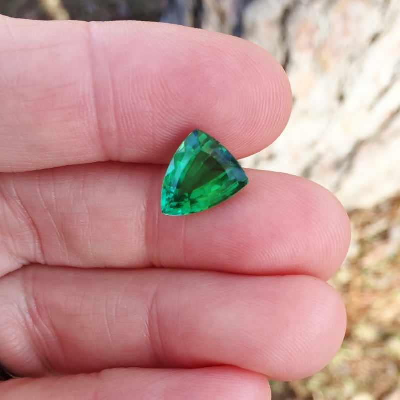 Fine Color & Bright! Kelly Green Tourmaline Brazil 4.86 ct