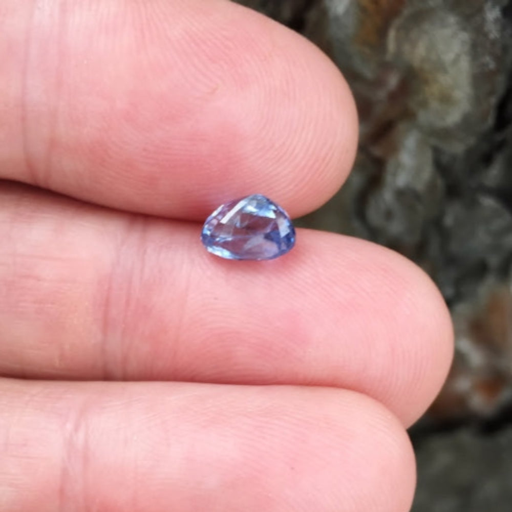 Natural & Bright! Light Blue Ceylon Sapphire 2.0 Carats