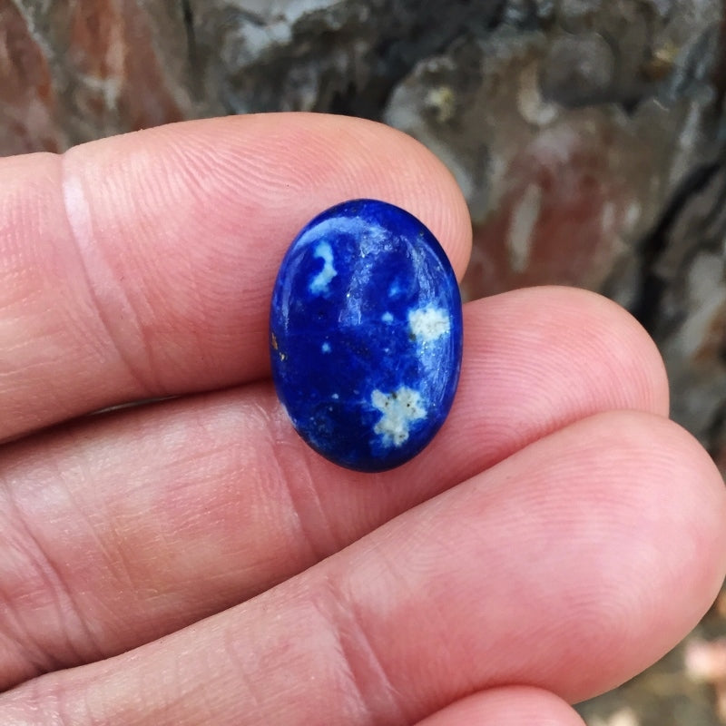 Lapis Lazuli · 7.93 ct · Oval Cabochon