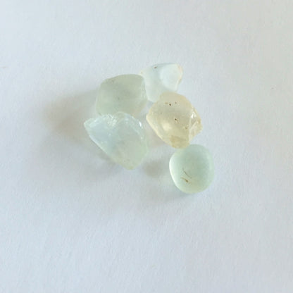 Natural Topaz Facet Rough Lot — 5 Pieces, 51.32 ct, Nigeria (GL)