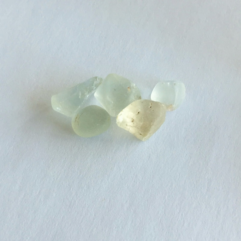 Natural Topaz Facet Rough Lot — 5 Pieces, 51.32 ct, Nigeria (GL)