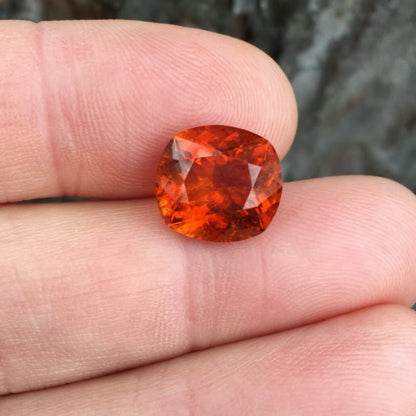 Natural Clinohumite — 7.64 ct, Pakistan–Afghanistan Border Region (GL)