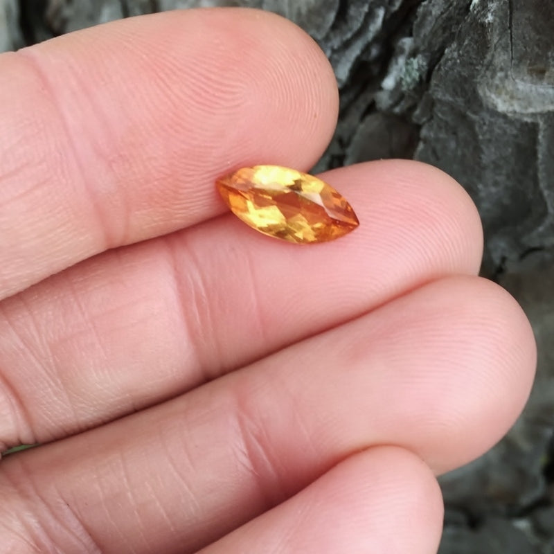 Natural Clinohumite — 2.14 ct, Afghanistan, Marquise (GL)