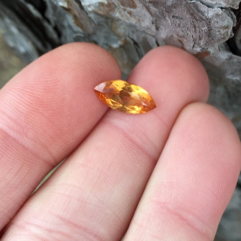 Natural Clinohumite — 2.14 ct, Afghanistan, Marquise (GL)