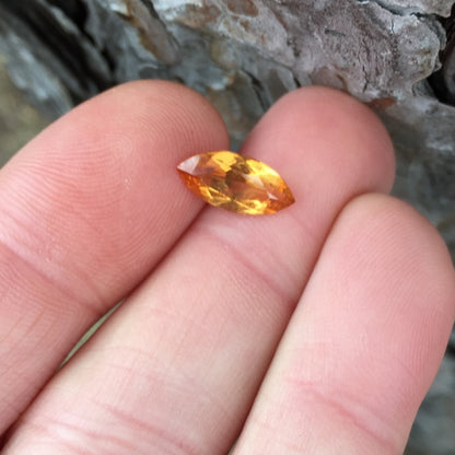 Natural Clinohumite — 2.14 ct, Afghanistan, Marquise (GL)