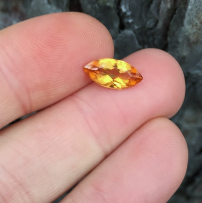 Natural Clinohumite — 2.14 ct, Afghanistan, Marquise (GL)