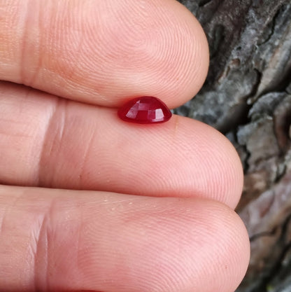 Red!! Natural Ceylon Ruby Sri Lanka 1.36 ct