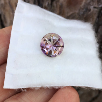 Special Cutting! Natural Bi-color Ametrine 5.86 ct