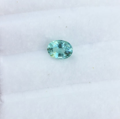 Bright! Aqua Blue Color Tourmaline 1.06 ct Afghanistan