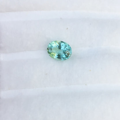Bright! Aqua Blue Color Tourmaline 1.06 ct Afghanistan