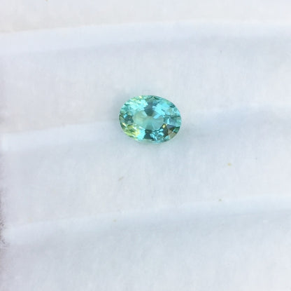 Bright! Aqua Blue Color Tourmaline 1.06 ct Afghanistan