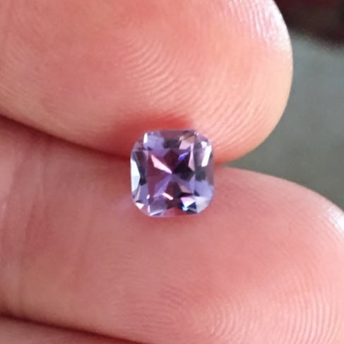 Natural Scapolite — 0.92 ct, Tanzania, Square Cushion (GL)