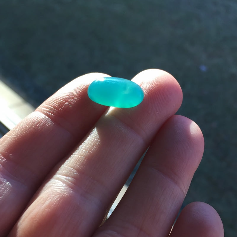 Natural Gem Silica Cabochon — 6.92 ct, Arizona