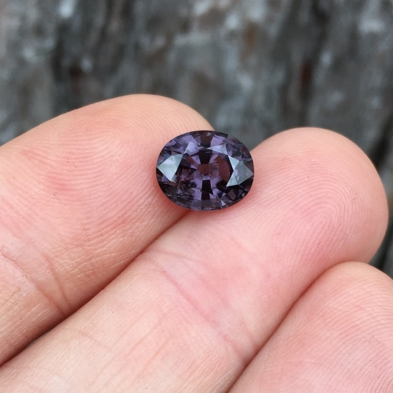 Natural Rich Purple Spinel Sri Lanka 3.23 Carats