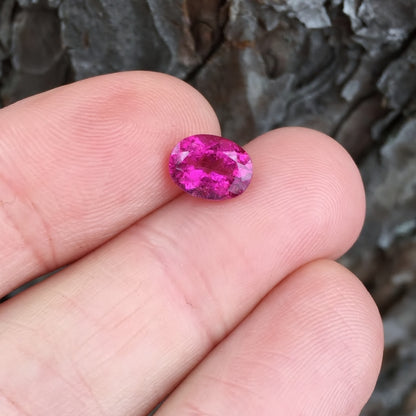 Old Stock! Hot Pink Tourmaline Brazil 1.71 ct