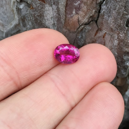 Old Stock! Hot Pink Tourmaline Brazil 1.71 ct