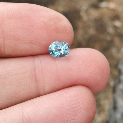 Nice Color & Bright! Natural Aquamarine Nigeria 1.13 Carats