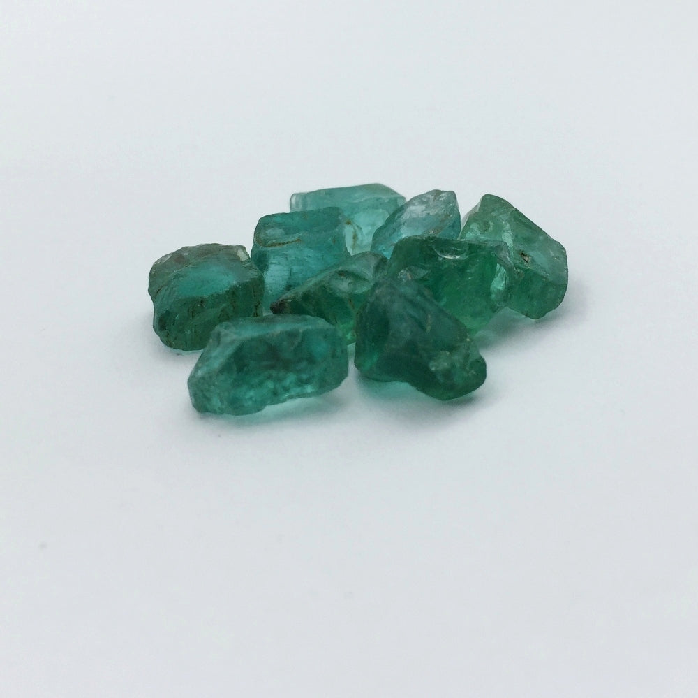 Old Stock! Blue Green Apatite Facet Rough Madagascar 29.85 Carats