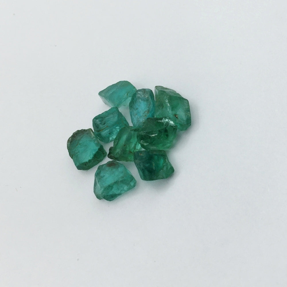 Old Stock! Blue Green Apatite Facet Rough Madagascar 29.85 Carats